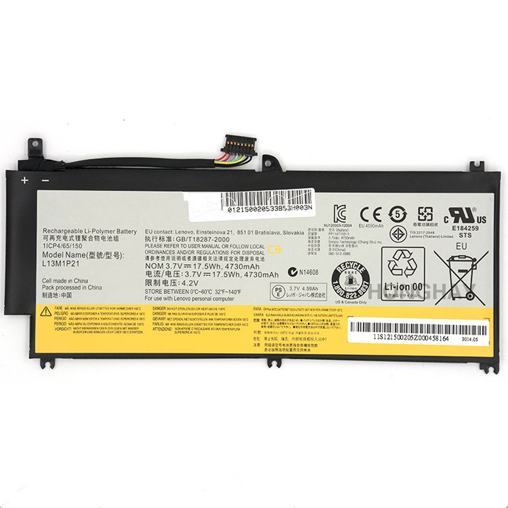 Batería para LENOVO L13L1P21